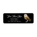 Recherche de cute owl return address labels Adresse de l'expéditeur