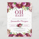 Recherche de rouge baby shower fille invitations Pour tous