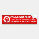 Search for communist bumper stickers Party