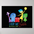 Search for every day is full emotions posters Pixar movie