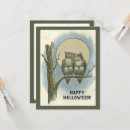 Search for owl halloween cards Full moon