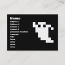 Search for ghost business cards Horror