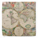 Search for world map bandanas atlas