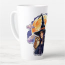 Search for cat and owl mugs Witch