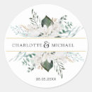 Search for white flower wedding stickers Modern