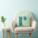 Search for green pillows Typography