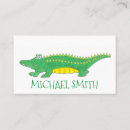 Search for alligator business cards Reptile