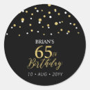 Search for 65th birthday stickers Modern