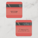 Search for credit style business cards Pink