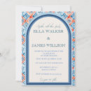 Search for spanish tile wedding invitations Simple