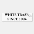 Search for trash bumper stickers White