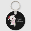 Search for christma bear keychains Xmas
