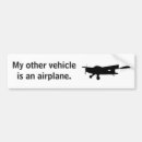 Search for airplane bumper stickers Pilot