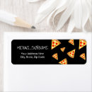 Search for pizza return address labels Foodie
