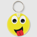 Search for tongue keychains Smile