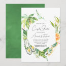 Search for tropical shower wedding invitations Luau