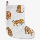 Recherche de tigre chaussette de noël Illustration