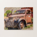 Recherche de voiture rouillée puzzles Antique