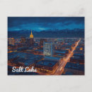 Search for salt lake city postcards Skyline