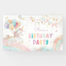 Search for unicorn birthday party banners Magical rainbow party