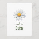 Search for happy birthday daisy flower postcards Watercolor