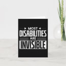 Search for disability awareness cards Invisible