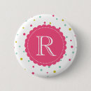 Recherche de de confettis badges Monogramme