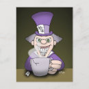 Recherche de chapelier fou cartes postales Alice