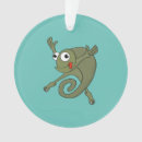 Search for chameleon ornaments Funny