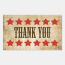 Search for western thank you stickers Cowboy