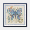 Recherche de papillon bleu magnets Élégant
