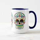 Search for skulls mugs Sugar skull