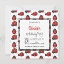 Search for ladybug pattern invitations Cute