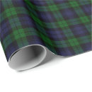 Search for black watch wrapping paper Tartan