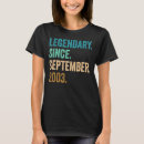 Search for september 19 tshirts 19th