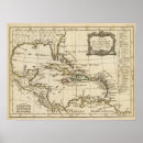 Search for caribbean map posters America