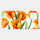 Search for yellow tulips iphone cases Green