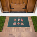 Search for christmas dog doormats Puppy