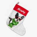 Search for boston terrier christmas stockings Pets