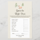 Recherche de woodland baby shower games Pour elle