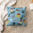 Search for marine life pillows Nautical