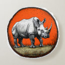 Recherche de rhinocéros coussins Nature