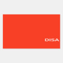 Search for colour rectangle stickers Red