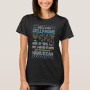 Search for hanukkah womens tshirts Saying