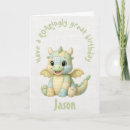 Search for dragon birthday cards Whimsical