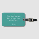Search for quotes luggage tags Elegant