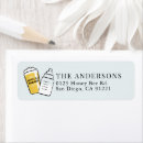 Search for beers return address labels Modern