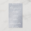 Recherche de salutations cartes visite Interprète