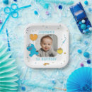 Search for sesame street paper plates First birthday