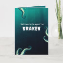 Recherche de kraken vœux cartes Océan